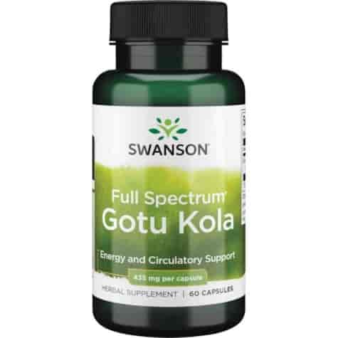 SWANSON Gotu Kola 435mg, 60kaps.