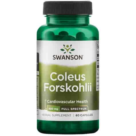 SWANSON Coleus Forskohlii 400mg, 60k. - Pokrzywa Indyjska