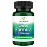 SWANSON Century Formula Multi with Iron 130tabl. - Multi Vitamin + Mineral Supplement