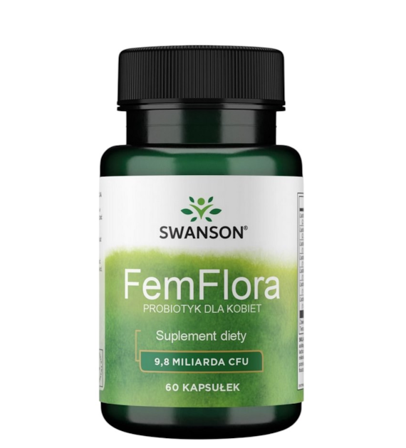 SWANSON FemFlora - probiotyk dla kobiet 60kaps.