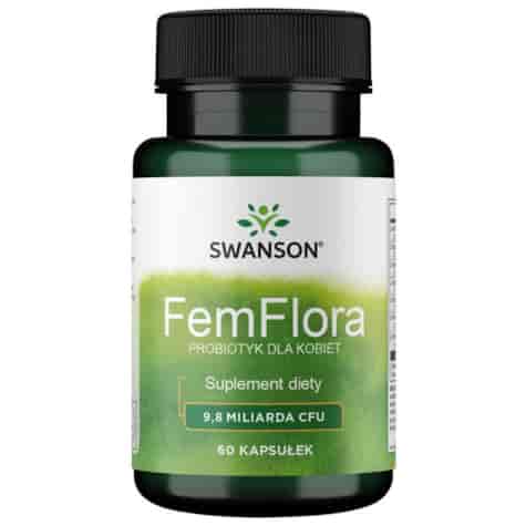 SWANSON FemFlora - probiotyk dla kobiet 60kaps.