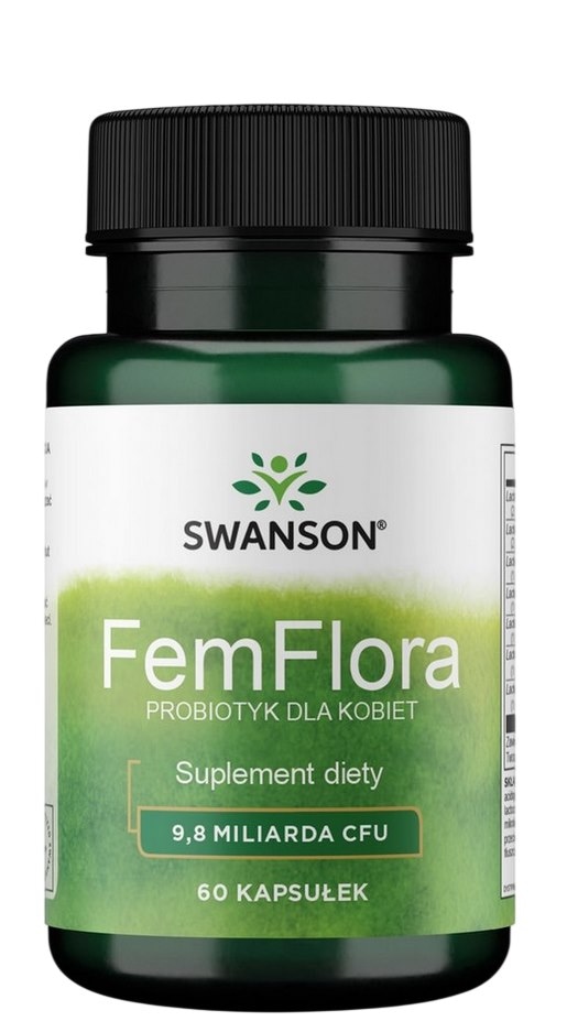 SWANSON FemFlora - probiotyk dla kobiet 60kaps.