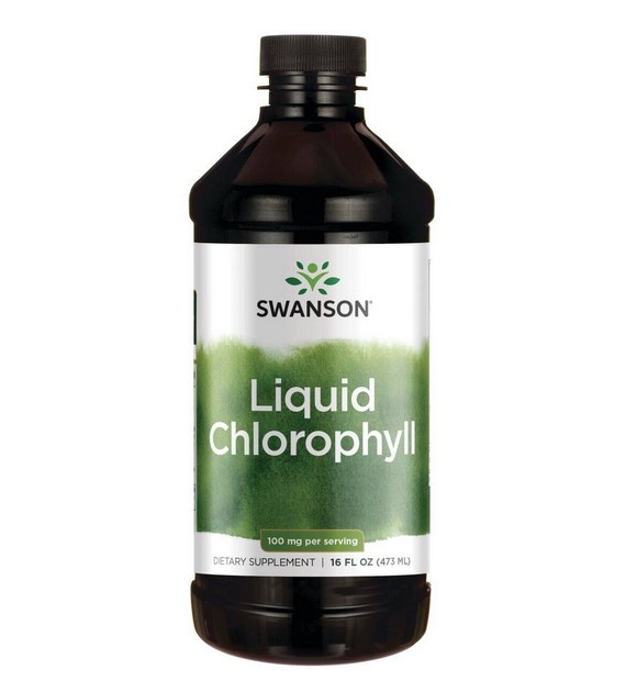 SWANSON Chlorofil w płynie 100mg, 473ml