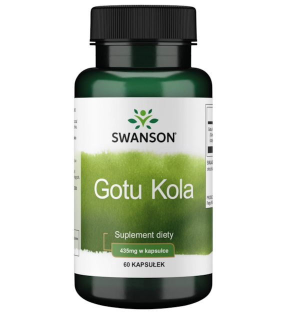 SWANSON Gotu Kola 435mg, 60kaps.