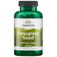 SWANSON Fenugreek 610mg, 90kaps. - Kozieradka