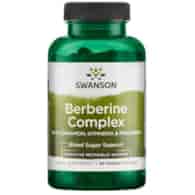 SWANSON Berberine Complex with Cinnamon, Gymnema & Fenugreek 90kaps. - Berberyna kompleks