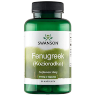 SWANSON Fenugreek 610mg, 90kaps. - Kozieradka