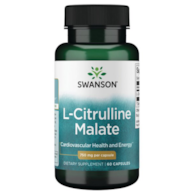 SWANSON L-Citrulline Malate 750mg, 60kaps. - cytrulina