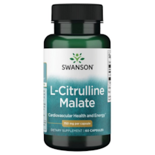 SWANSON L-Citrulline Malate 750mg, 60kaps. - cytrulina