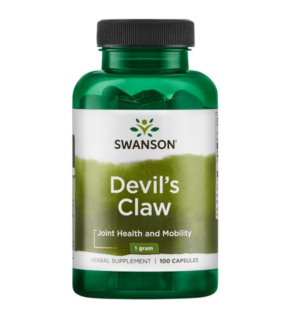 SWANSON Devil's Claw 500mg, 100kaps. - Diabelski szpon