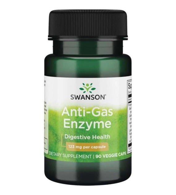 SWANSON Anti-Gas Enzyme 90vcaps.