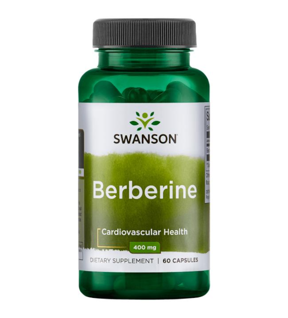 SWANSON Berberine 400mg, 60kaps. - Berberyna