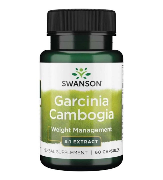 SWANSON Garcinia Cambogia 5:1 extract 80mg, 60kaps.
