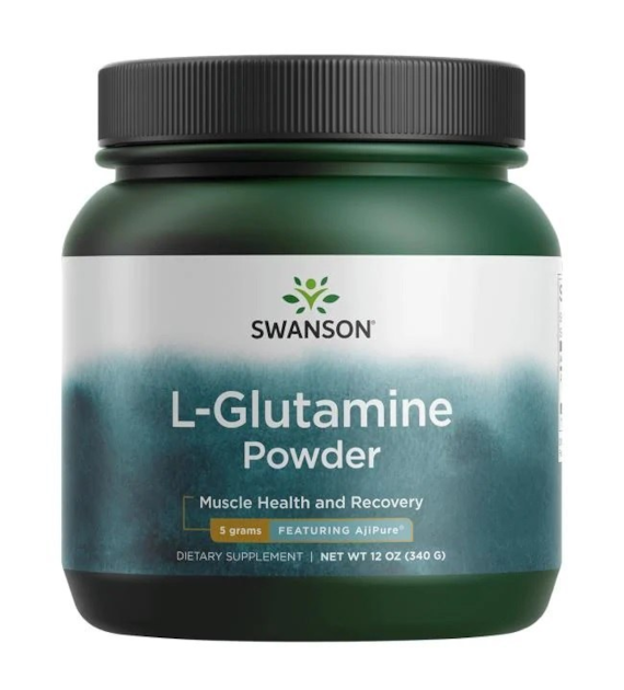 SWANSON L-Glutamina w proszku 340g