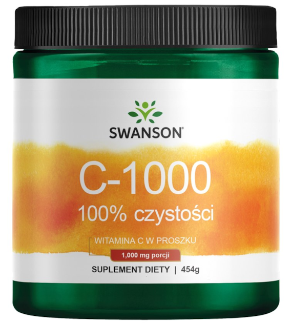 SWANSON Witamina C 100% czystości 454g