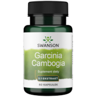 SWANSON Garcinia Cambogia 5:1 extract 80mg, 60kaps.
