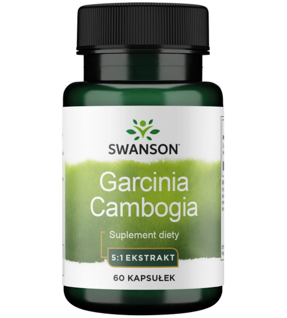 SWANSON Garcinia Cambogia 5:1 extract 80mg, 60kaps.