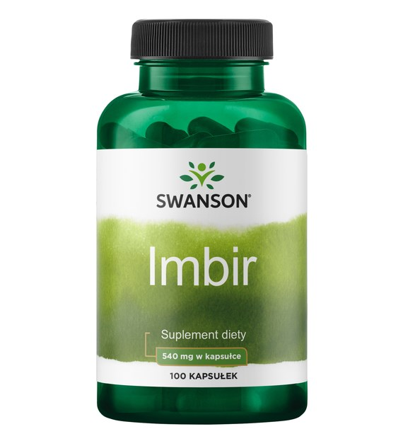 SWANSON Imbir 540mg, 100kaps.