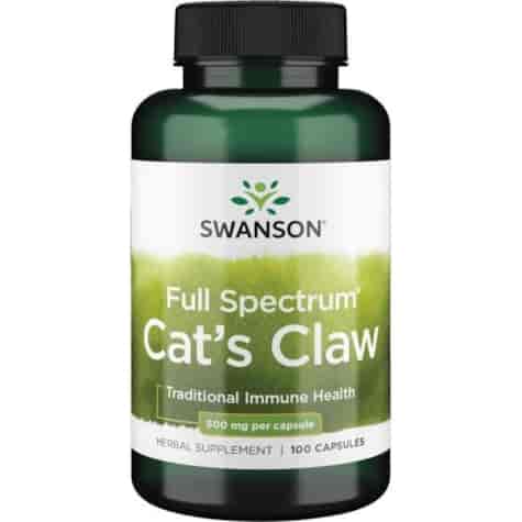 SWANSON Cat's Claw 500mg, 100kaps.