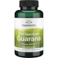 SWANSON Guarana 500mg 100kaps.