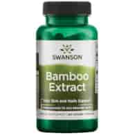 SWANSON Bamboo ekstrakt 300mg, 60kaps. (210mg krzemionki) - Bambus
