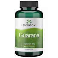 SWANSON Guarana 500mg 100kaps.