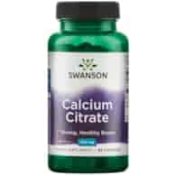SWANSON Calcium Citrate 200mg, 60 kaps. - cytrynian wapnia