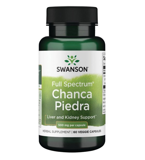 SWANSON Chanca Piedra 500mg, 60 vcaps.