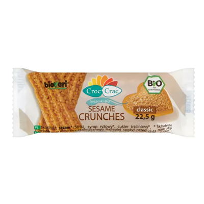 BIOVERI Sezamki Croc-Crac classic BIO 22,5g