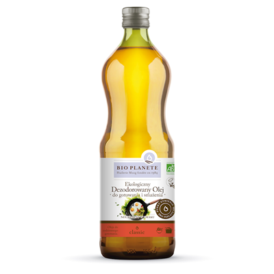 BIO PLANETE Olej do gotowania i smażenia BIO 1 L