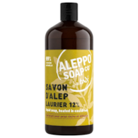 Mydło z Aleppo 12% oleju laurowego w płynie 1000ml TADE