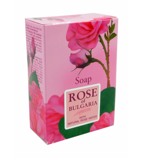 ROSE Mydło kostka 100g BIOFRESH