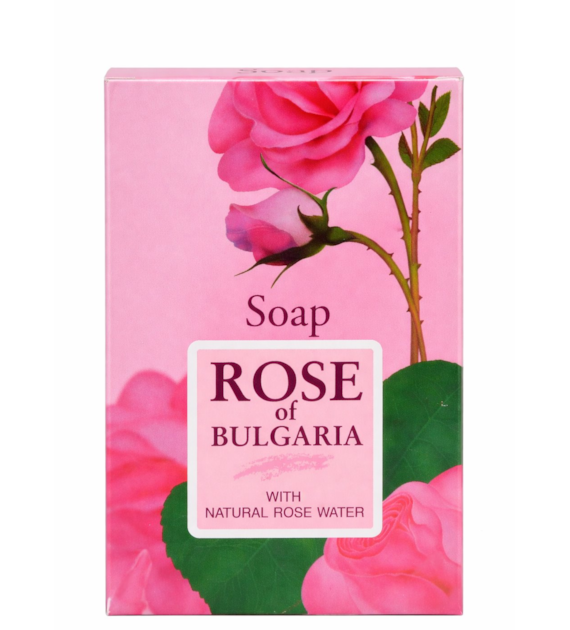 ROSE Mydło kostka 100g BIOFRESH