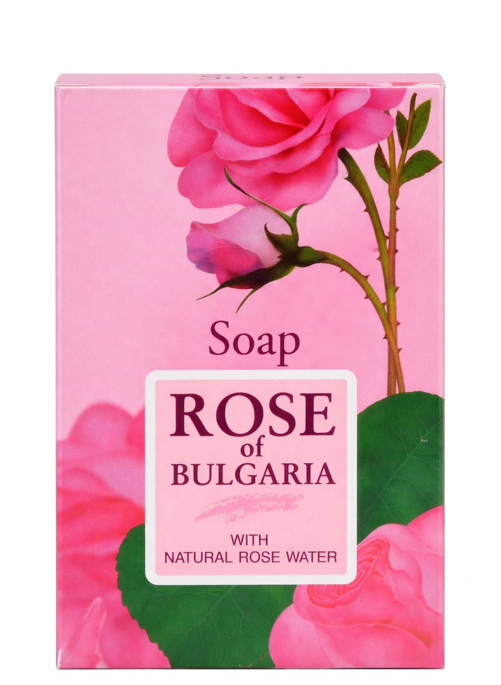 ROSE Mydło kostka 100g BIOFRESH