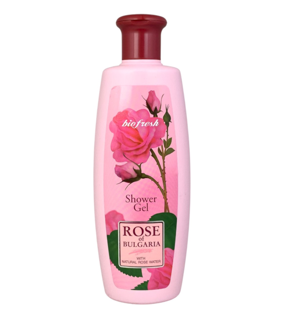 ROSE Żel pod prysznic 330ml BIOFRESH
