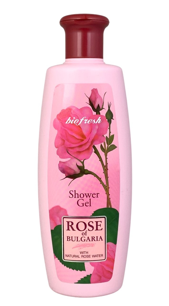 ROSE Żel pod prysznic 330ml BIOFRESH