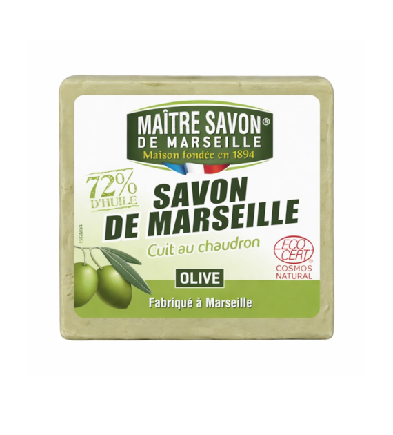 Mydło marsylskie oliwkowe EcoCert 300g MAITRE SAVON