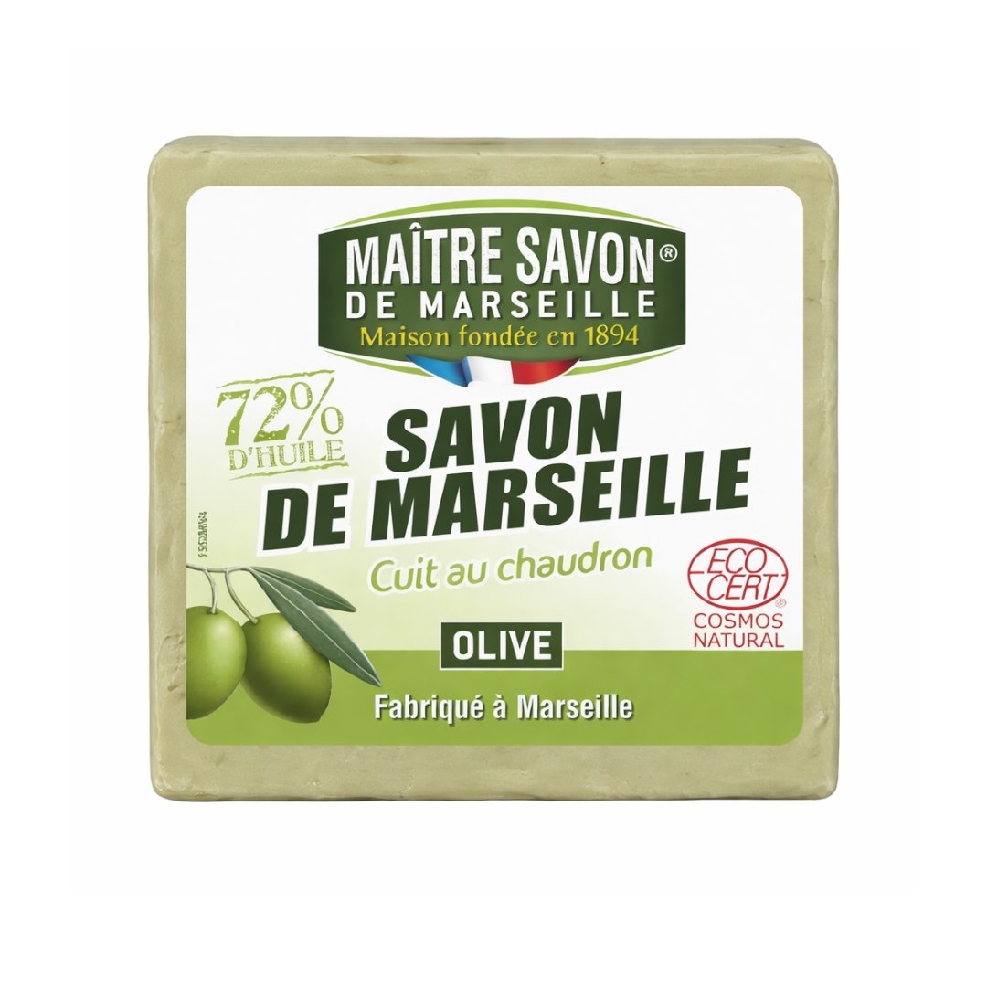 Mydło marsylskie oliwkowe EcoCert 300g MAITRE SAVON