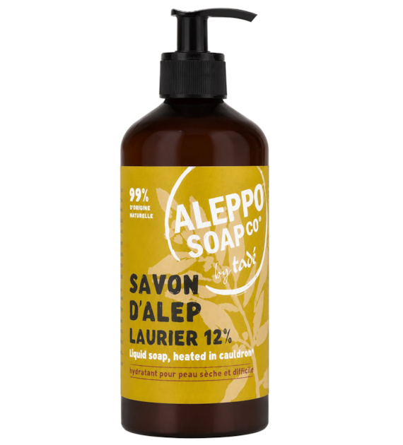 Mydło z Aleppo 12% oleju laurowego w płynie 500ml TADE