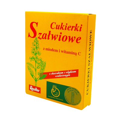 Cukierki Szałwia z Miodem 50g REUTTER