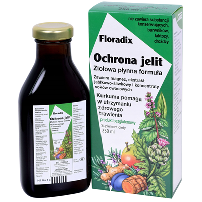 FLORADIX Ochrona Jelit ziołowa płynna formuła 250ml