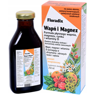 FLORADIX Wapń i Magnez płynna formuła 250ml