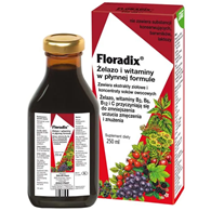 FLORADIX Żelazo i witaminy w płynnej formule 250ml