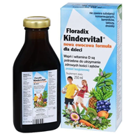 FLORADIX Kindervital nowa owocowa formuła dla dzieci 250ml