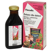 FLORADIX Żelazo i witaminy dla dzieci 250ml