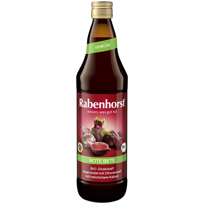 RABENHORST Burak czerwony sok BIO 750ml