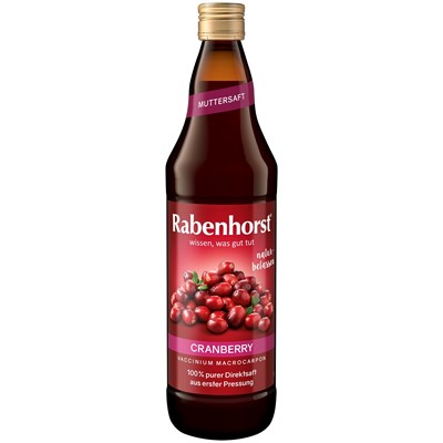 RABENHORST Żurawina sok 750ml