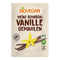 BIOVEGAN Wanilia mielona Bourbon BIO 5g bezglutenowa