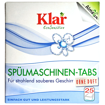 KLAR Tabletki do zmywarek ECO 25 sztuk