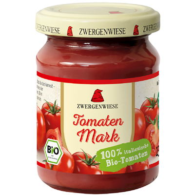 ZWERGENWIESE Koncentrat pomidorowy 22% BIO 130g bezglutenowy